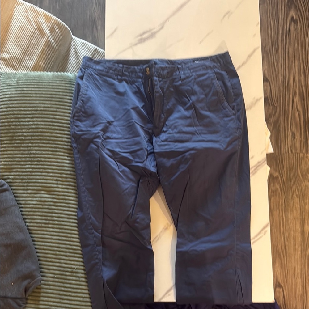 Bonobos Blue Chinos Classic Cotton Blend